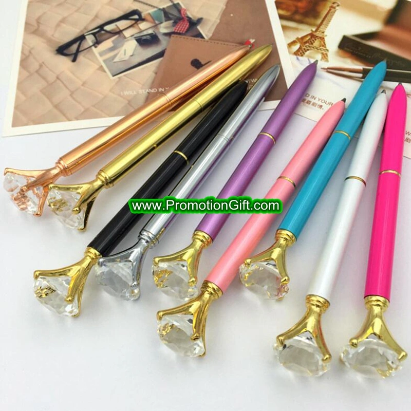 Promotion Jewel Gemstone Metal Gift Ball Point Pen