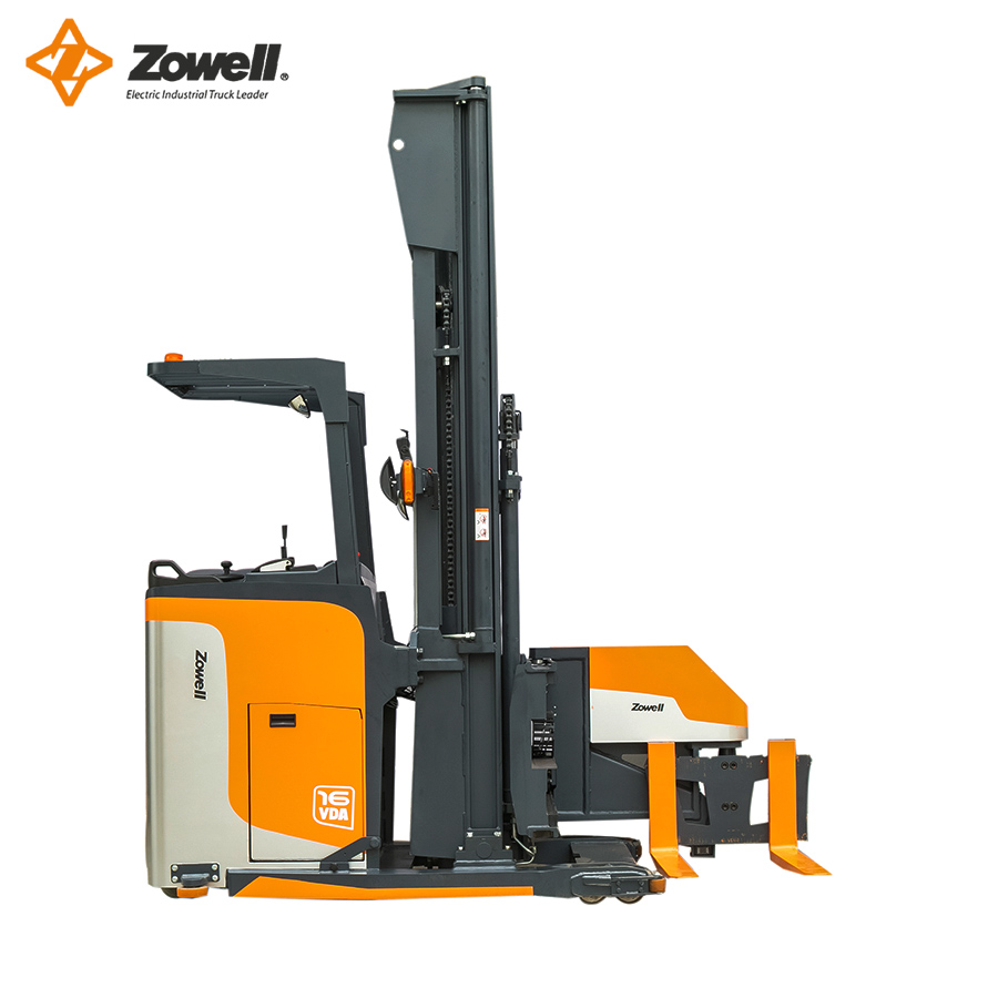 New Electric Vna Three Way Forklift Lift Truck