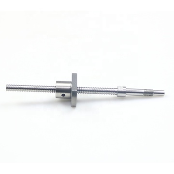 4mm miniature ball screw with flange nut 0401