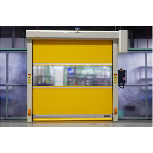 PVC Exterior Remote Control Door EU Standar