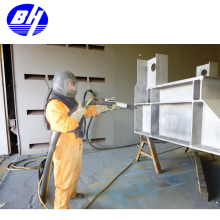 Automatic Recycling Steel Structure Surface Cleaning Sand Blasting Chamber Factory Price for Sale