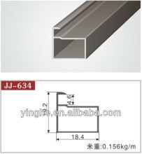 anodize aluminium profile 4mm glass cabinet door
