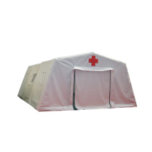 白いインフレータブル医療テント