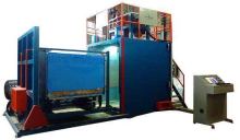 Batch polyurethane Foam Block Mattress Making Machin