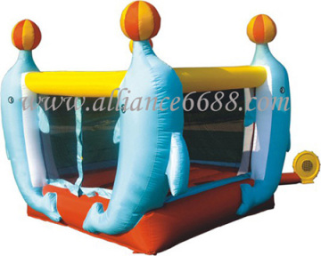 Dolphin Bounce inflatable mini bouncer inflatable house