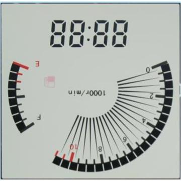 HTN Universal Instrument LCD Digital Liquid Crystal Display