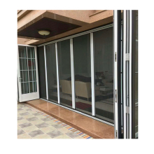 Aluminium High Quality Fiberglass Retractable Folding Screen Doors and Windows