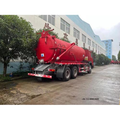 HOWO 6X4 Vacuum Sewage Suction Truck