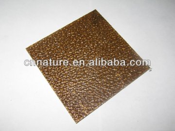 Bronze polycarbonate small embossed sheet