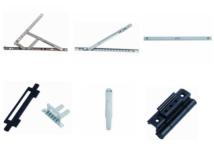 Aluminum casement window and door,modern aluminum double entry doors
