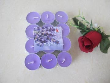 12g Lavender Fragrance Purple Tealight Candle