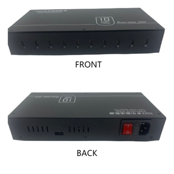 10-Port TYPE-C Multi-Port Smart Power Adapter