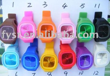 Fashion Silicone Jelly Watch