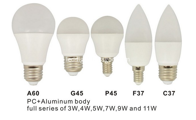 High Quality Indoor 11W A80 Globe Led Bulbs 