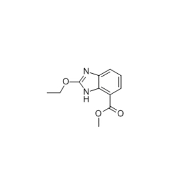 Intermedio de candesartán Methyl 2-ethoxybenzimidazole-4-carboxylate, pureza 99% CAS número 150058-27-8