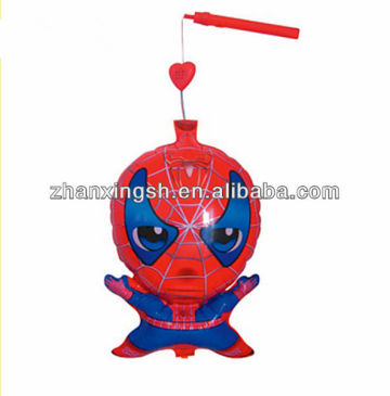 Funny Pvc inflatable lantern with led light for night