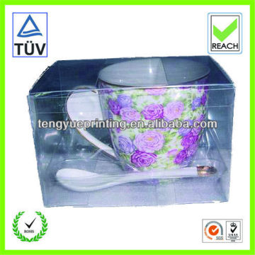 Clear display boxes/clear hard plastic packaging boxes