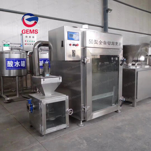 Commerical Shrimp Cooking Smoking Shrimp Smoker Machine