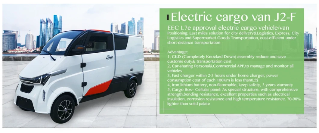 Runhorse Coc Electric Pick up Truck for Cargo Delivery