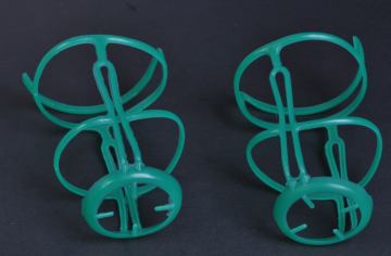 green hanger for glass infusion bottles