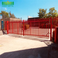 Colorful D Section Steel Palisade fencing