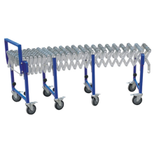 Stainless Steel Telescopic Gravity Roller Conveyors