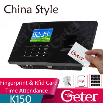 fingerprint time clock attendnace system