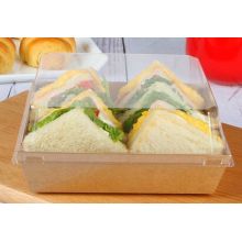 China Wholesale Brown Papel Kraft Standard Sandwich Caixa de Embalagem