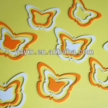 Die-cut butterfly shape wall stickers