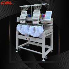 Computerized CBL 2 Head Industrial Sewing Machine for Cap, Hat, and T-Shirt Embroidery