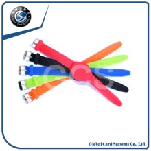 silicon wristband smart wristband with I code 2 chip