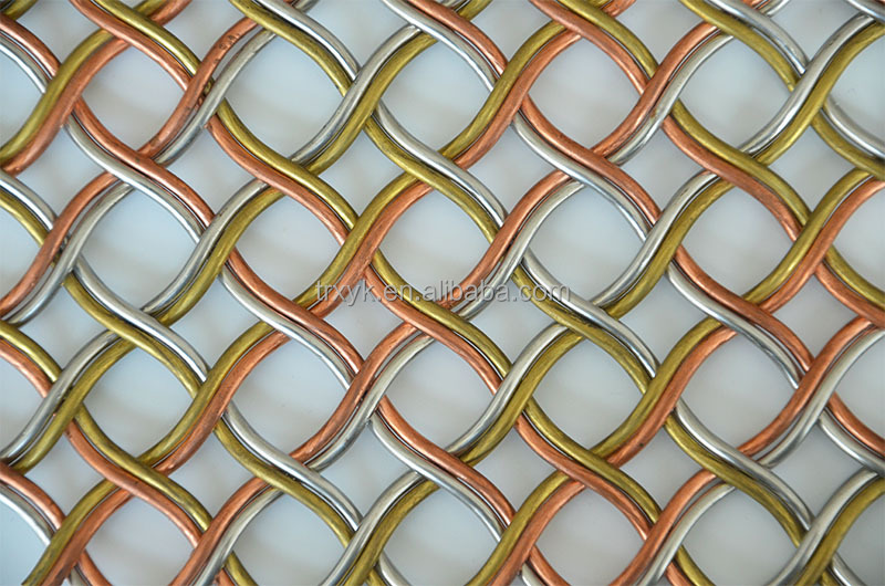 Decorative Woven Wire Mesh Panel