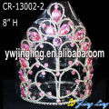 Flower Shape Chunky Rhinestone Pageant Crowns