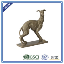 poly resin Standing dog Figurine