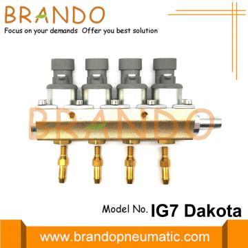 2 Ohm 4 Cilinder IG7 Dakota railinjector