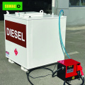 Double walled self bunded diesel tank with pump