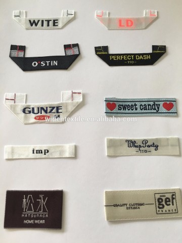 label type,clothes label,woven label for garment