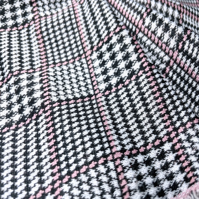  tartan knitting fabrics