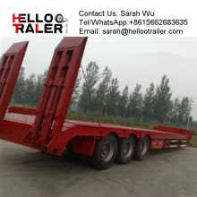 Air Suspension System Low Bed Trailers / hydraulic low bed trailer