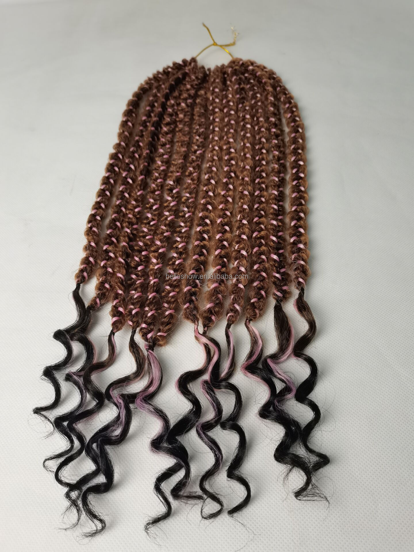 Hot sell 18 inch 12stands senegalese twist hair synthetic crochet extension Crochet box braids 3D box braid hair