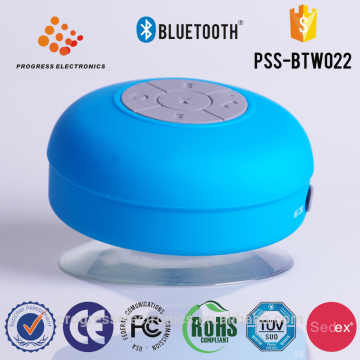 Round waterproof bluetooth speaker as 2017 New year gift items for wife or client