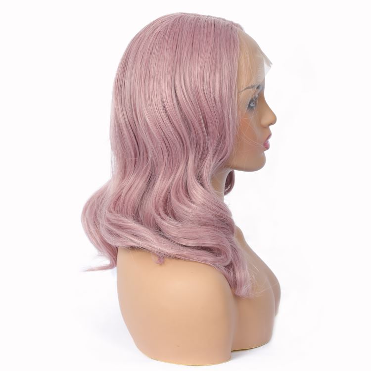 Synthetic closure hair wig Vendor pink,black,Synthetic mono top wig,Synthetic wigs heat resistant fib Wholesale