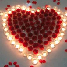 50pcs- For Wedding Romantic Small Candle Smokeless Scented Candles Tea Candle