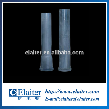 Nitride bonded silicon carbide stalk tube & riser tube applied in wheel manufacturing