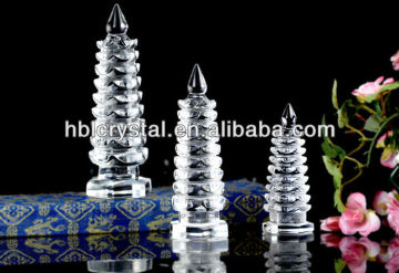 Antique crystal Tower model