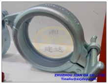 Concrete pump clamp coupling/ snap coupling/ lever/ wedge/screw/fixable coupling