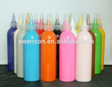 250ml non-toxic non-washable paint, fabric paint, textile paint