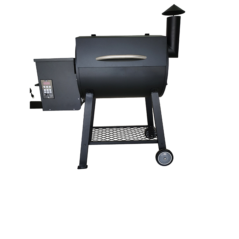 Բացօթյա Wood Pellet Grill Smoker- Փոքր