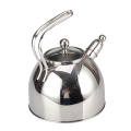 Stainless Steel Hollow Out Design Whistling Kettle