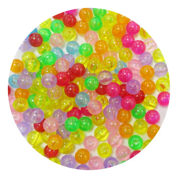 Assorted clear diy acrylic bead craft kids